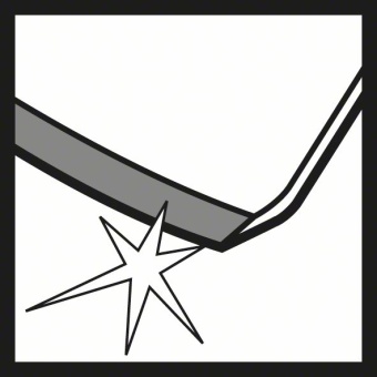 Шабер HCS ATZ 52 SFC, гибкий 45 x 52 mm 2608661647 (2.608.661.647)